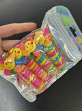 Mola de cabelo infantil FLOR Colorida (4 peças)