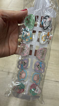 Pregadeira infantil bichinhos (12 peças)