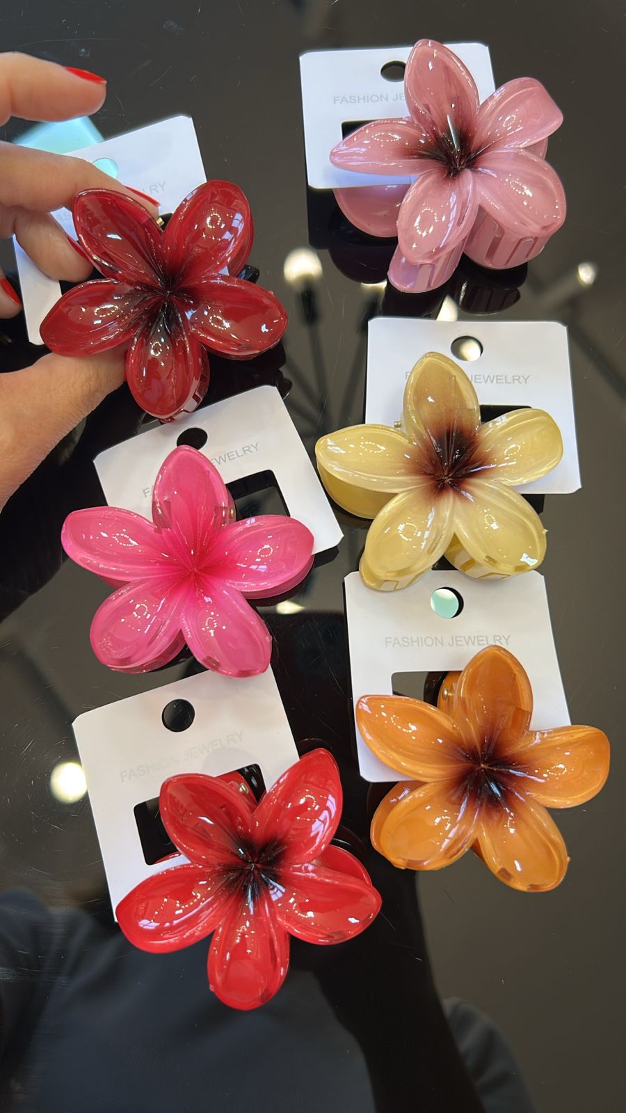 Piranha Poliéster M Flor Havaiana (12 peças cores variadas)