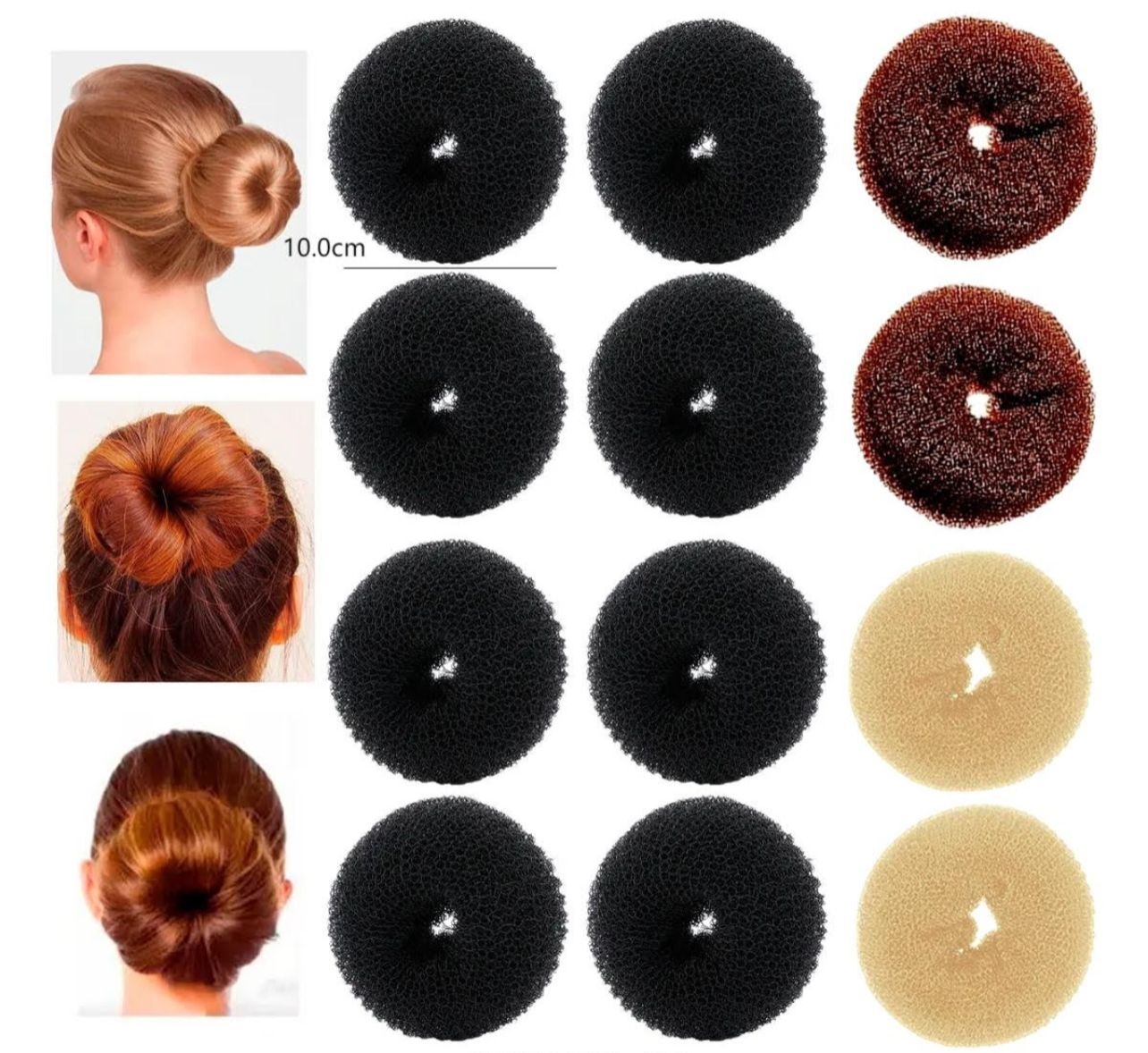 Donuts para fazer Coque Grande 10cm (12 peças)