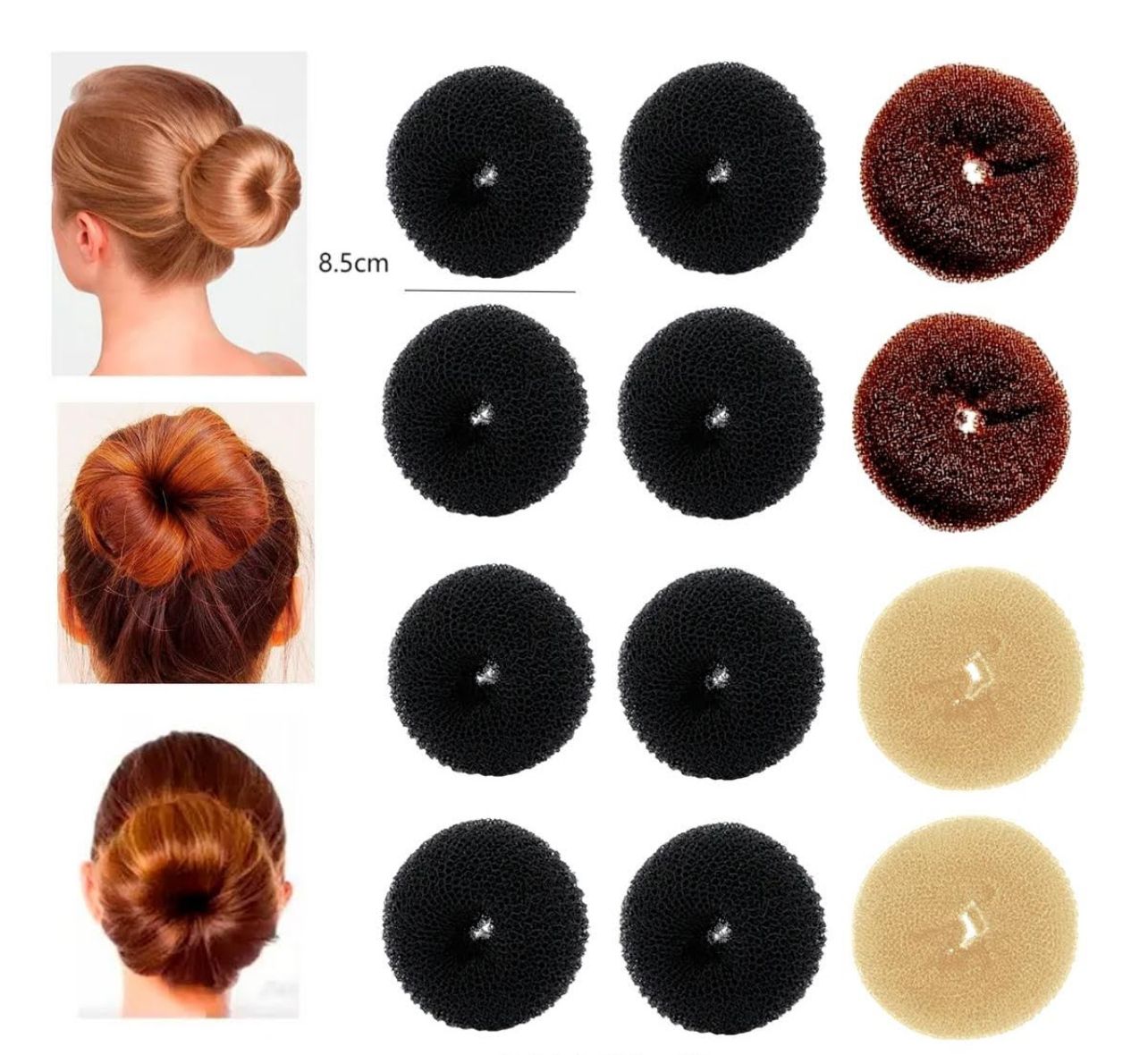 Donuts para fazer Coque Médio 8,5cm (12 peças)