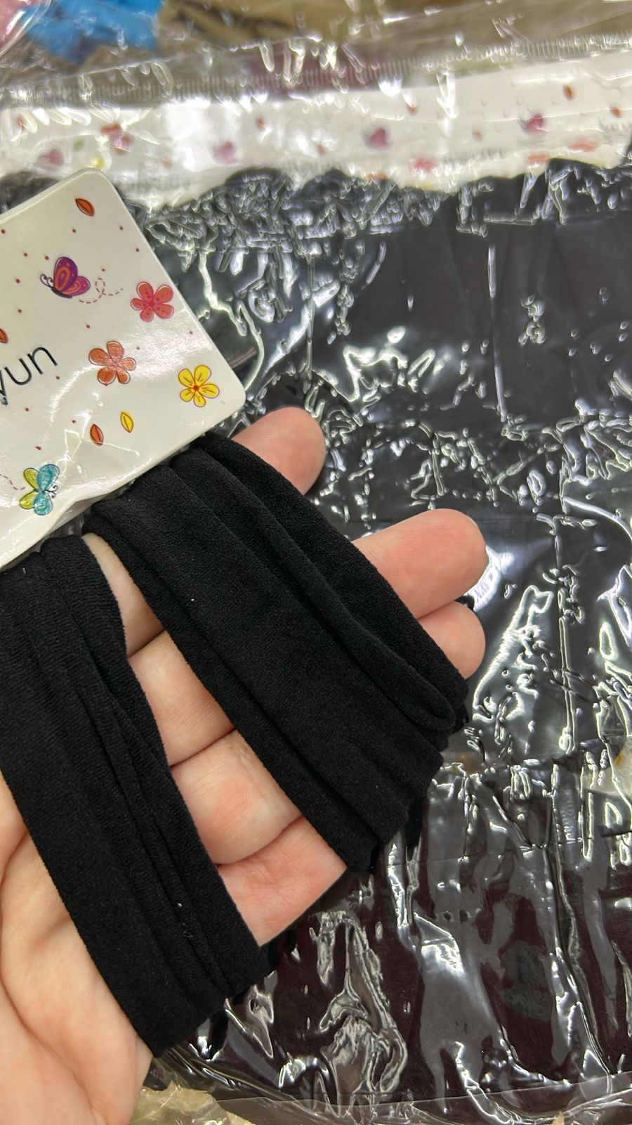 Xuxinha “Não Marca o Cabelo” PRETO (12 cartelas com 2 peças cada)