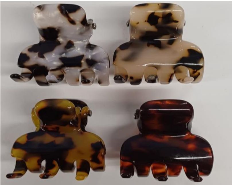 Piranha P Acetato mesclado Mola reforçada (12 peças 3 de cada cor)