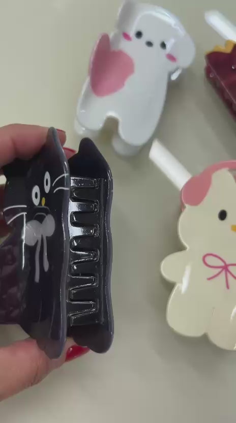 Pregadeira M em Acetato Bichinhos (12 peças)