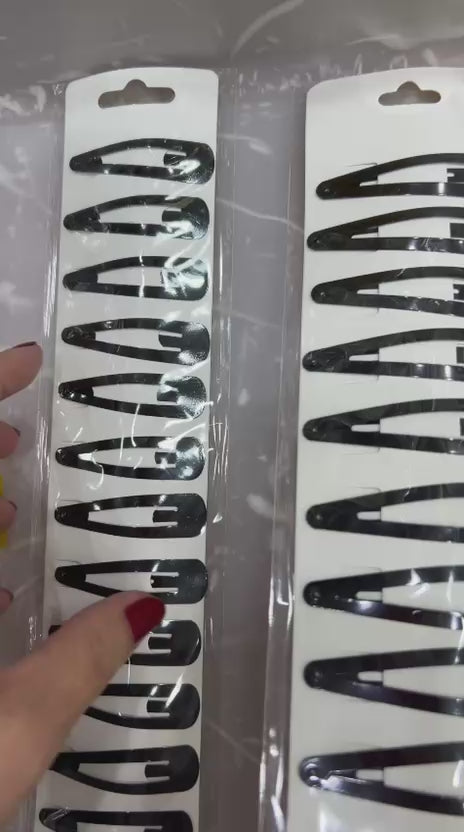 Tic Tac G metal preto básico (12 cartelas com 12 peças cada)