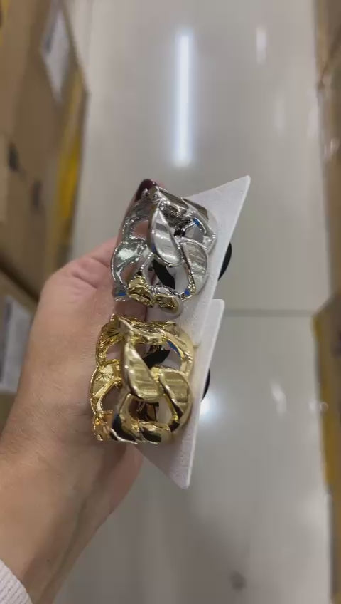 Xuxinha Braçadeira Elos (12 peças 10 douradas e 2 pratas)