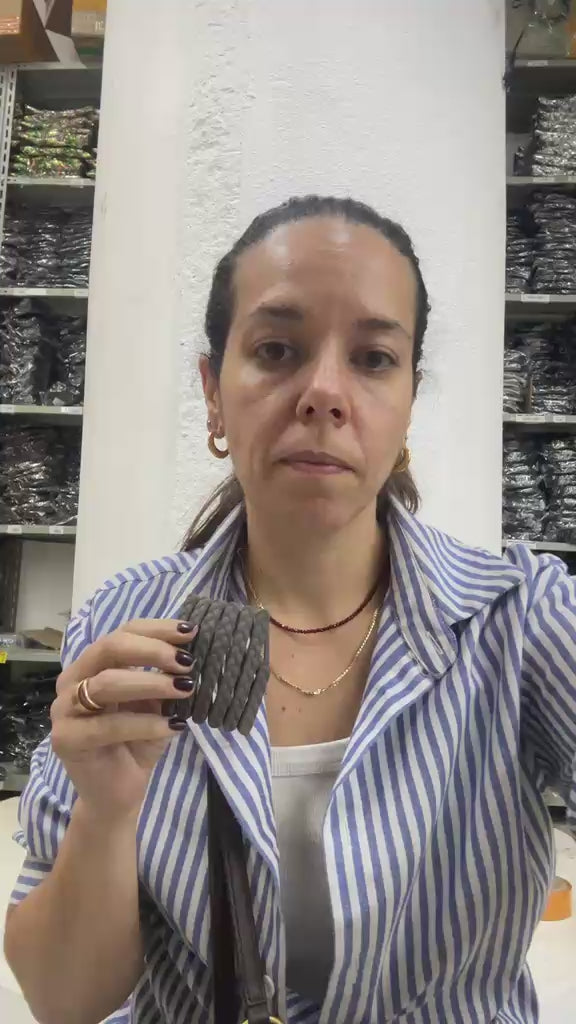 Tiara dobrável para levar na bolsa (12 peças 2 de cada cor)