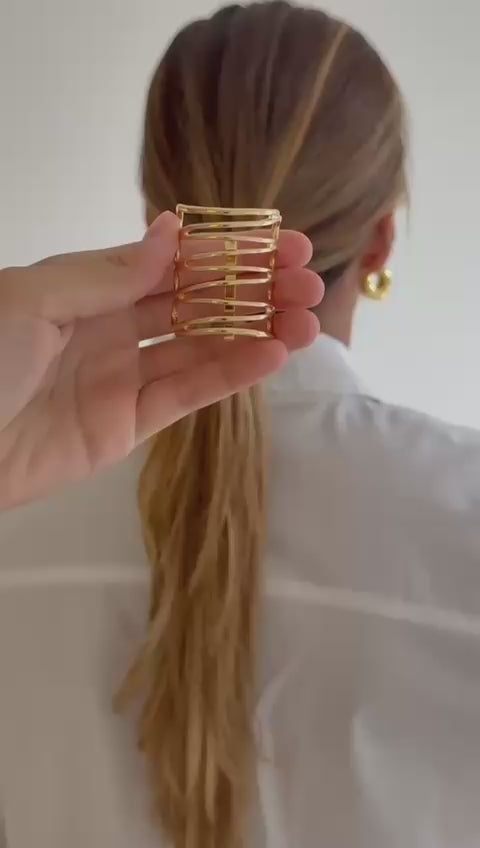 Adaptador de Xuxinha WAVE LARGO (12 peças 10 douradas e 2 prata)