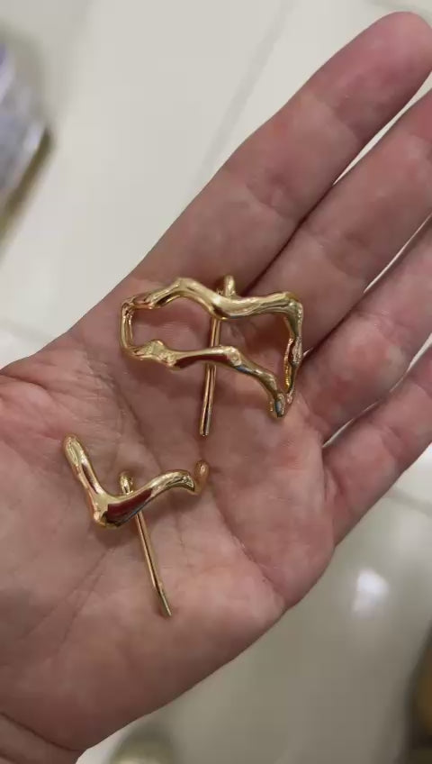 Adaptador de Xuxinha (12 cartelas com 2 peças cada 10 douradas e 2 prata)